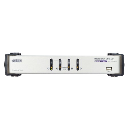 Aten 4 port USB Dual KVM, Support